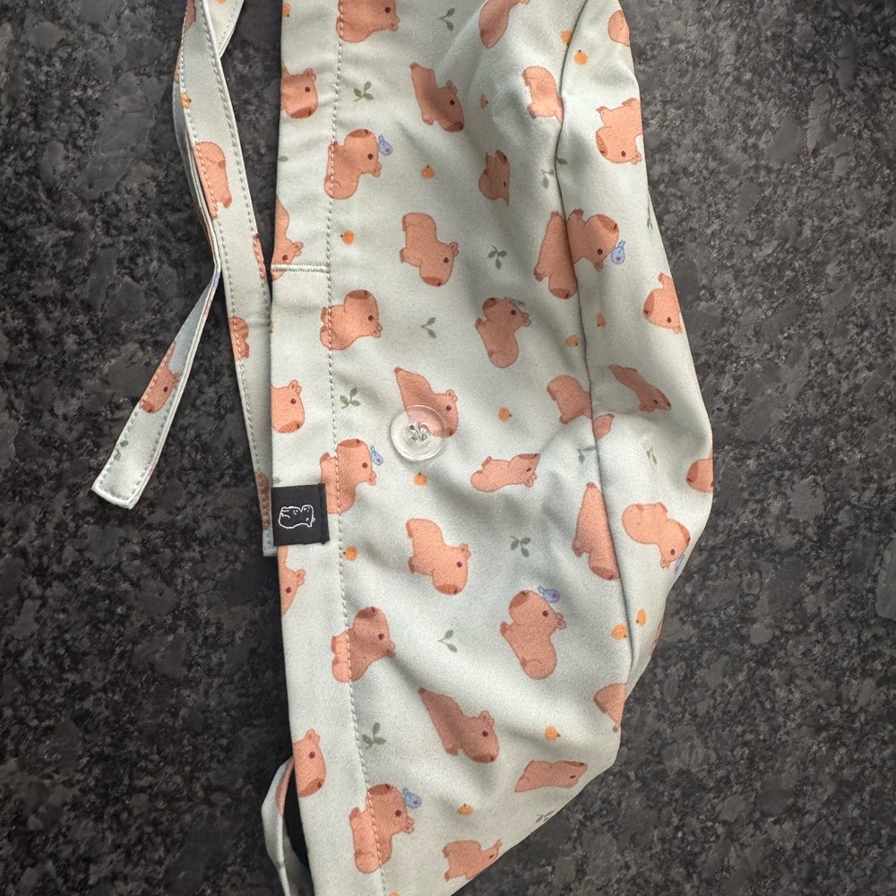 Cute Capybara scrub cap